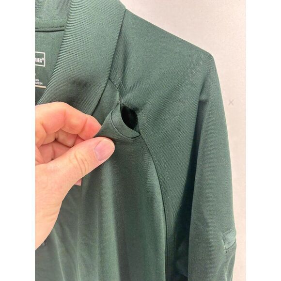 5.11 Tactical Polo Shirt Men's XL Green Long Sleeve Utility Performance Gorpcore - Picture 6 of 6